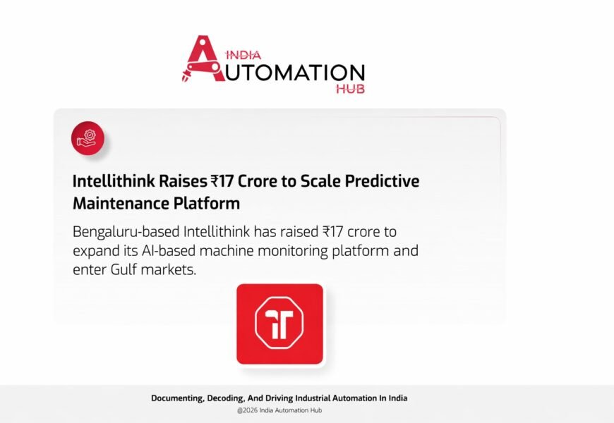 Bengaluru's Intellithink Raises ₹17 Crore to Keep India's Factory Machines Running