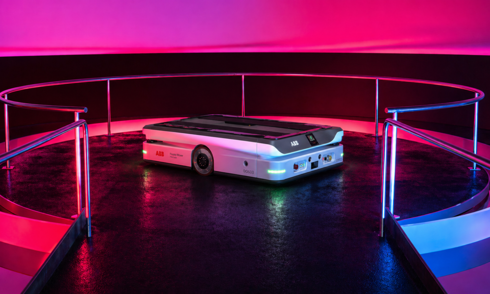 ABB wins design award for compact autonomous mobile robot