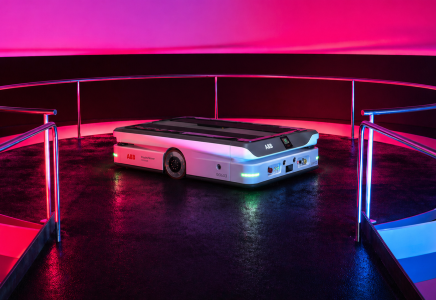 ABB wins design award for compact autonomous mobile robot
