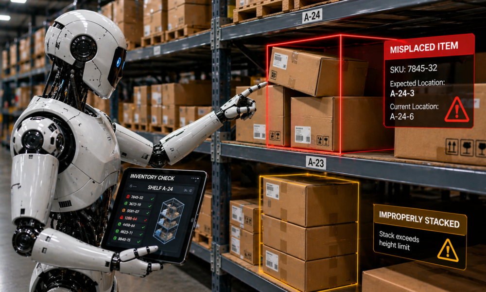 Accenture and SAP deploy humanoid robots for warehouse inspections at Vodafone facility