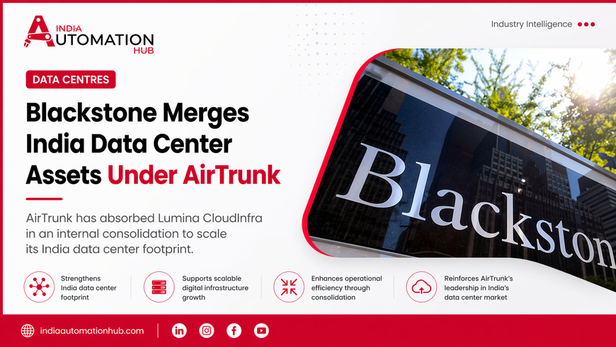 Blackstone Consolidates India Data Centers Under AirTrunk