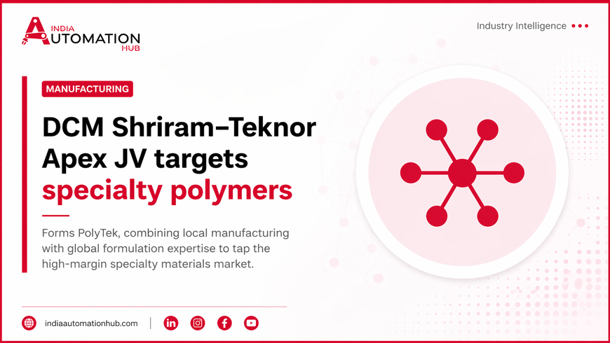 DCM Shriram enters into a Joint Venture to target  Specialty Polymers Segment