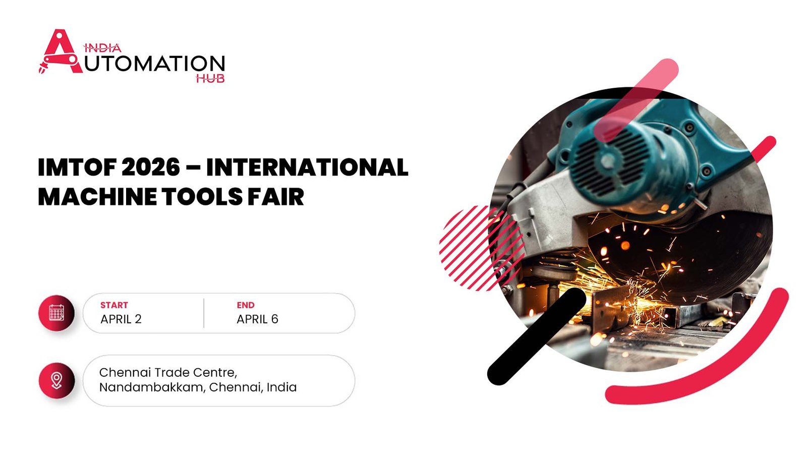 IMTOF 2026 Chennai | Machine Tools Exhibition India