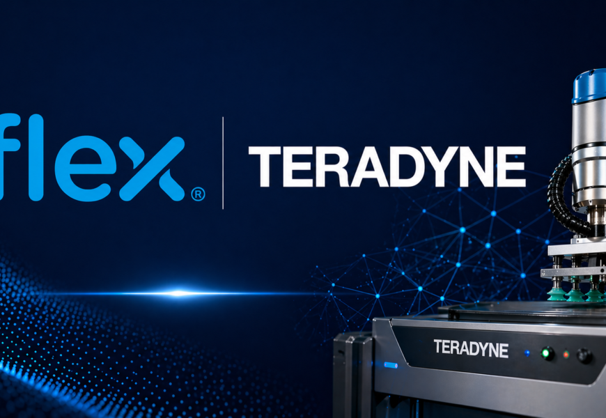 Flex and Teradyne Robotics expand 20-year partnership into intelligent automation 