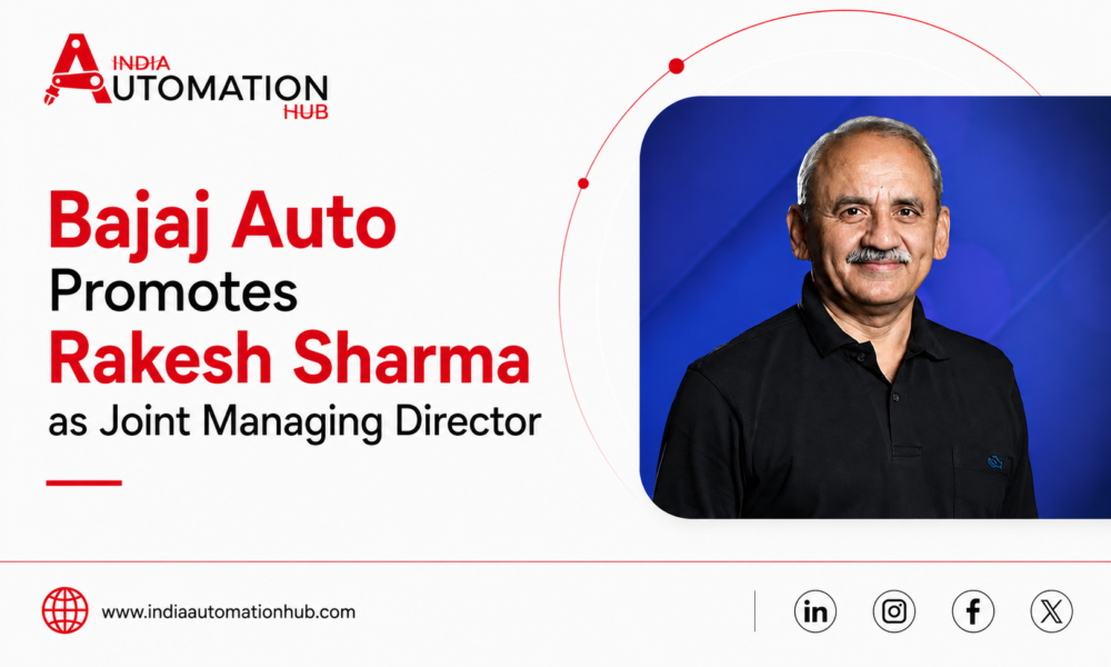 Bajaj Auto Elevates Rakesh Sharma to JMD