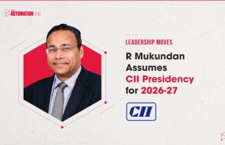 R Mukundan Assumes CII Presidency for 2026-27