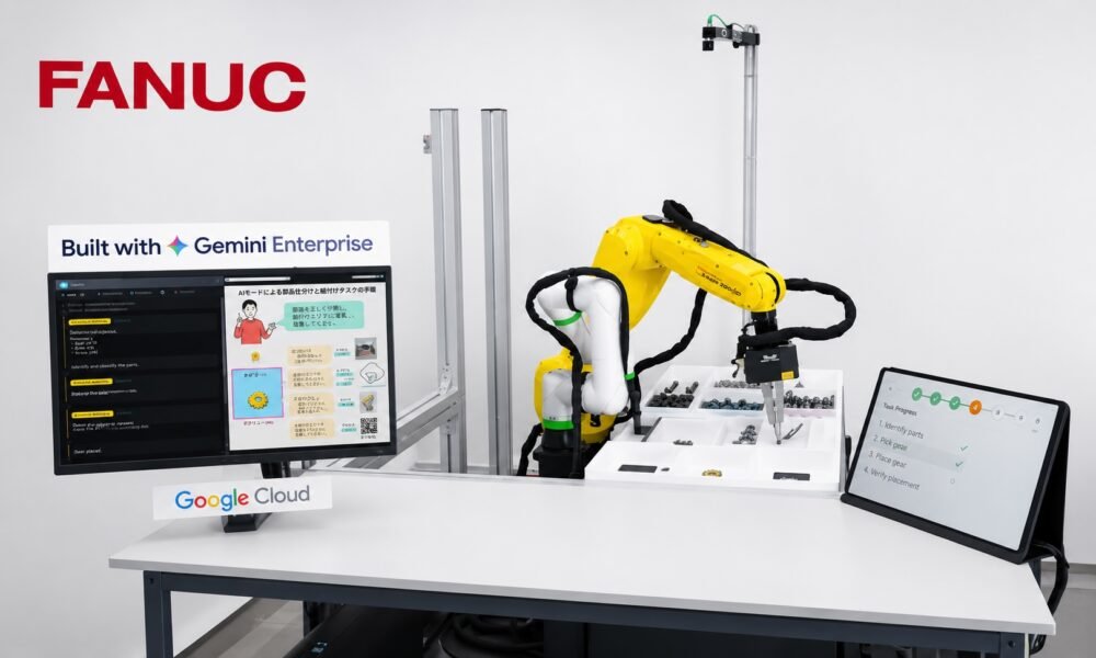 FANUC Partners with Google to Deploy AI Agents for Industrial Robot Control