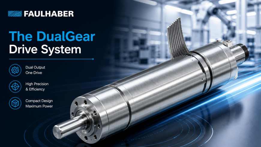 Faulhaber Launches The DualGear Drive System