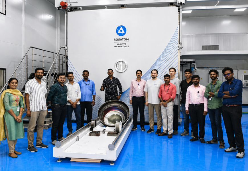 India receives a Rusbeam 2800 Industrial 3D Printer.   