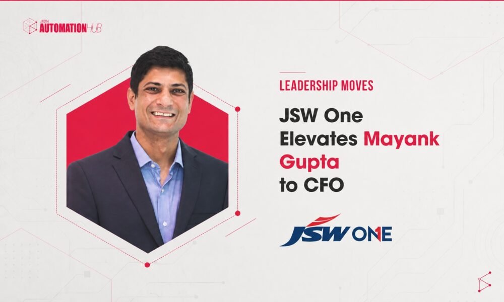 JSW One Elevates Mayank Gupta to CFO