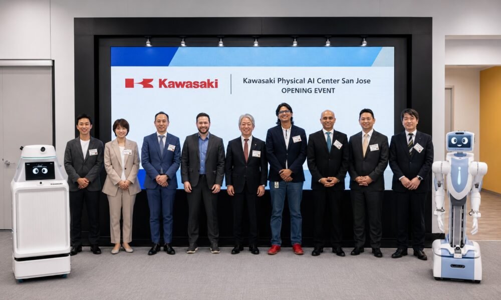 Kawasaki Opens San Jose Center to Push Real-World AI 