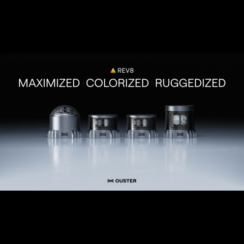 Ouster Launches Rev8 Lidar Sensor