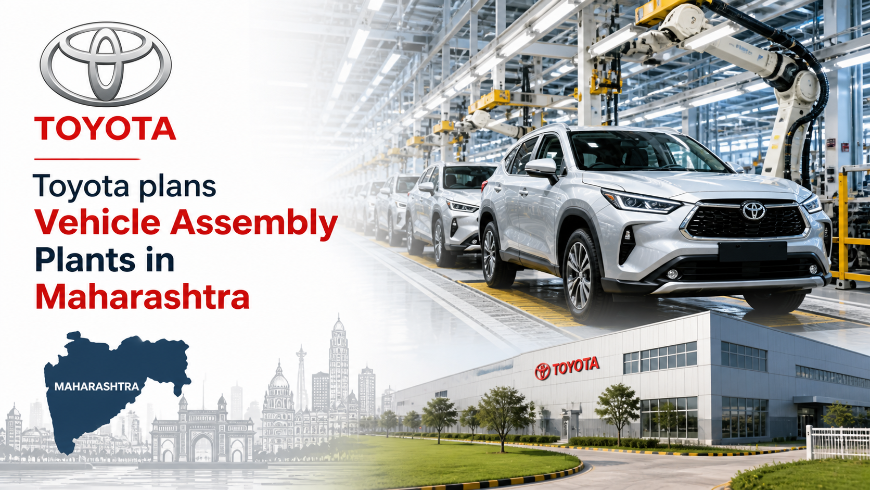 Toyota plans Vehicle Assembly Plants in Maharashtra
