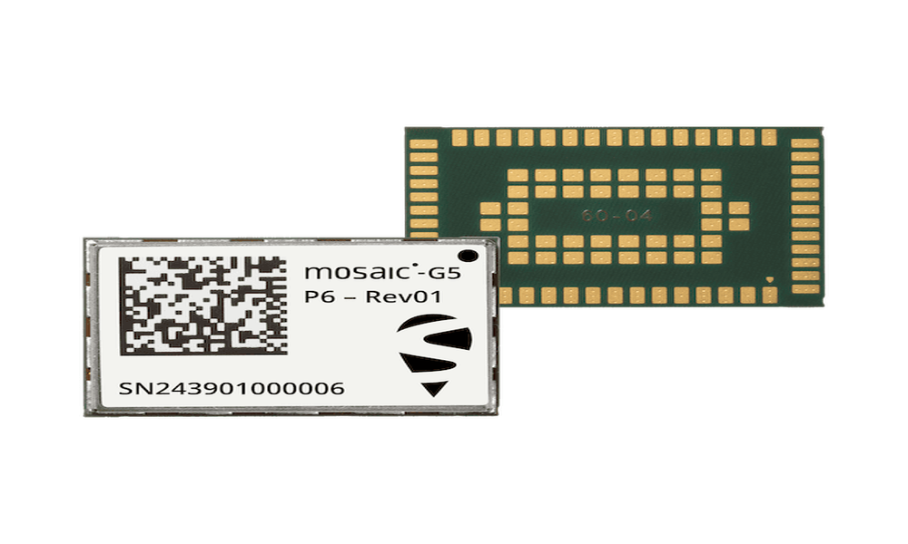 Septentrio launches compact mosaic-G5 P6 GNSS module for industrial applications