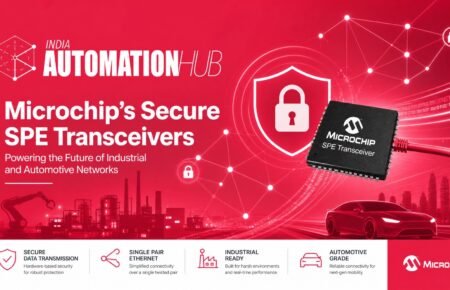 Microchip Launches Secure SPE Transceivers for Industrial and Automotive Networks