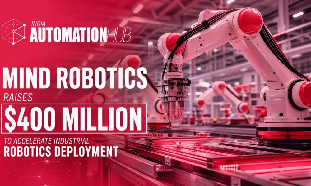 Mind Robotics Raises $400 Million to Scale Industrial Robotics Deployment