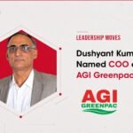 Dushyant Kumar Named COO of AGI Greenpac Cans Dushyant Kumar Named COO of AGI Greenpac Cans