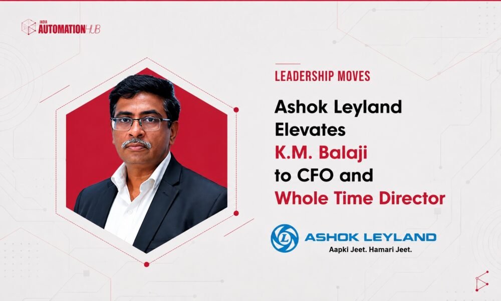 Ashok Leyland Elevates K.M. Balaji to CFO and Whole Time Director