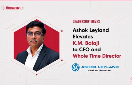 Ashok Leyland Elevates K.M. Balaji to CFO and Whole Time Director