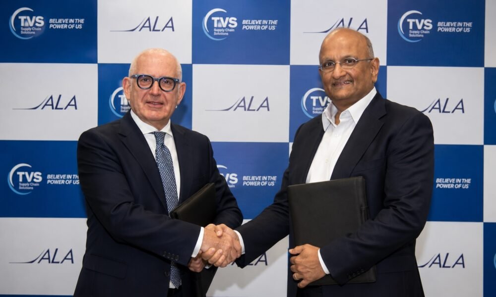 TVS Supply Chain forms a JV with Italian firm ALA