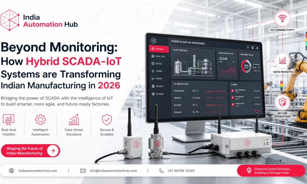 Beyond monitoring: How hybrid SCADA-IoT systems are transforming Indian manufacturing in 2026