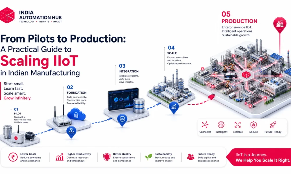 From Pilots to Production: A Practical Guide to Scaling IIoT in Indian Manufacturing