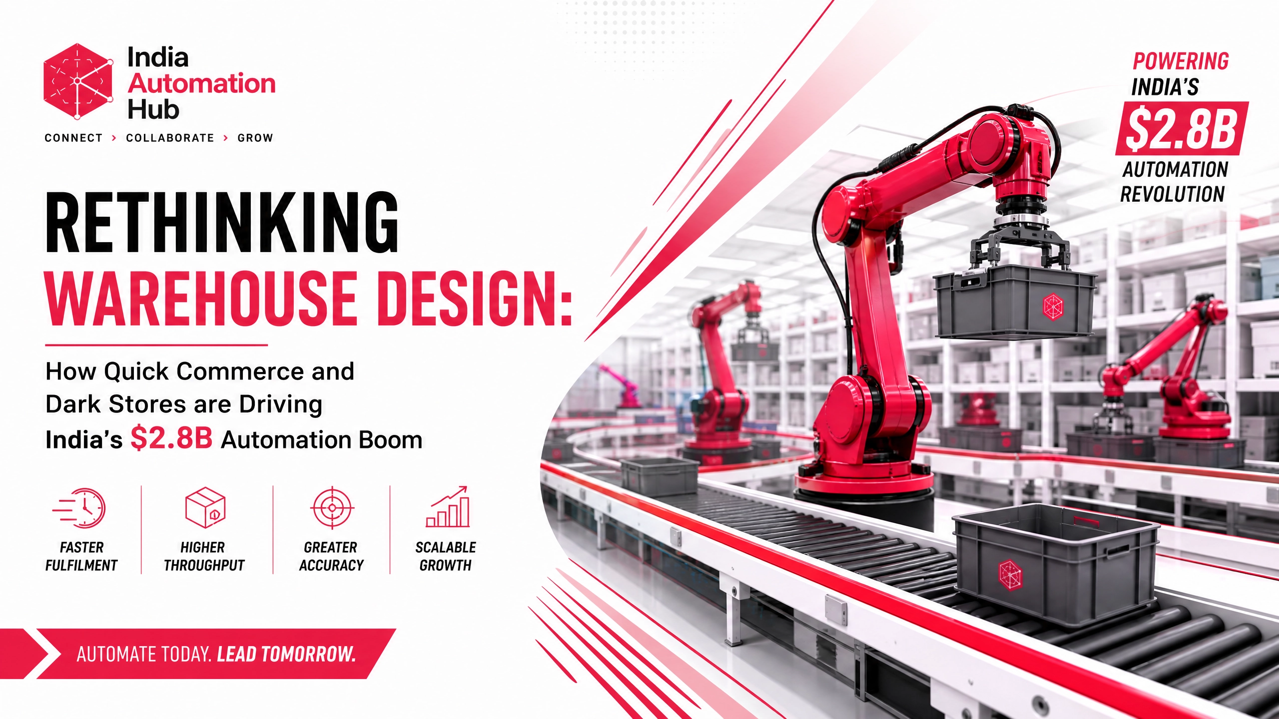 Rethinking Warehouse Design: How Quick Commerce and Dark Stores are Driving India's $2.8B Automation Boom