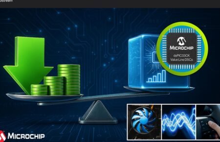 Microchip Debuts Low-Cost dsPIC33CK Value Line Controllers for Real-Time Motor Designs