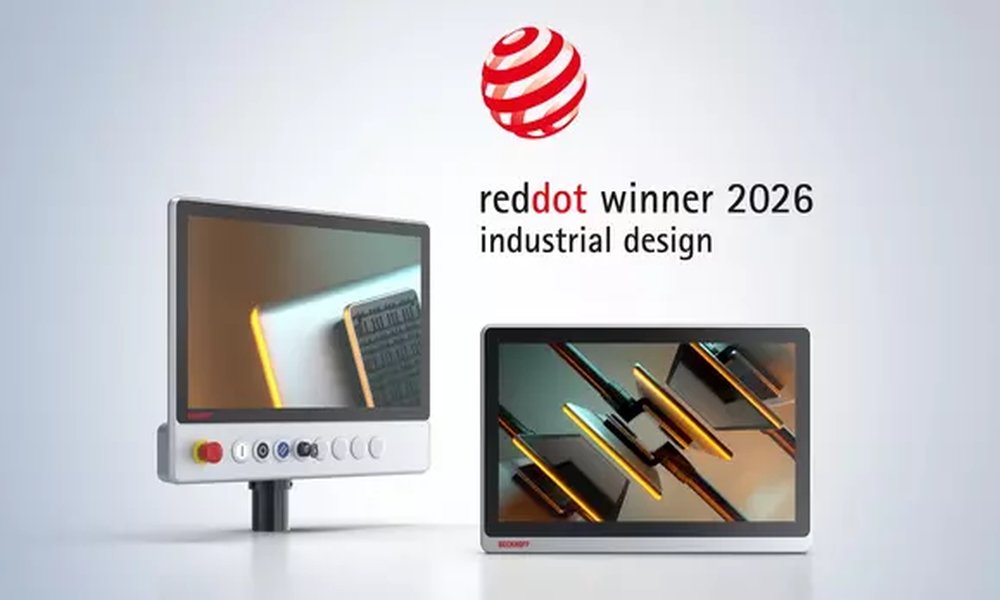 Beckhoff's Next Panel Line Earns Red Dot 2026 Design Honor