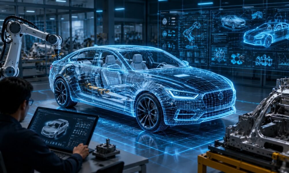 Digital Twins Are Transforming How Automakers Launch New Vehicles