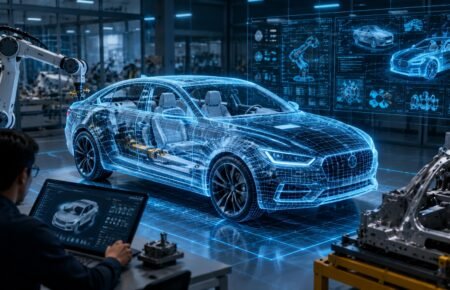 Digital Twins Are Transforming How Automakers Launch New Vehicles