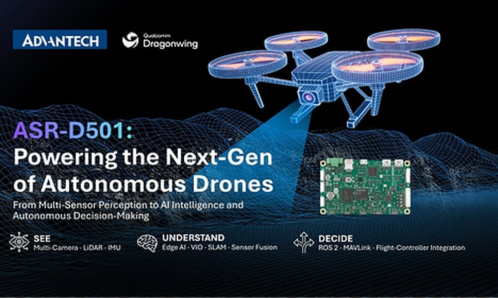 Advantech Puts Edge AI Inside Autonomous Drones