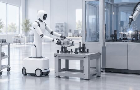 Inovance Shows Its First Humanoid, a Wheeled Robot Built for Factory Heat and Dust