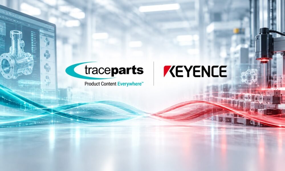 Keyence Buys CAD Parts Library TraceParts to Link Design Data With Measurement