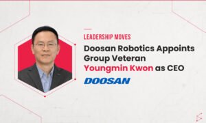 Doosan Robotics Appoints Group Veteran Youngmin Kwon as CEO